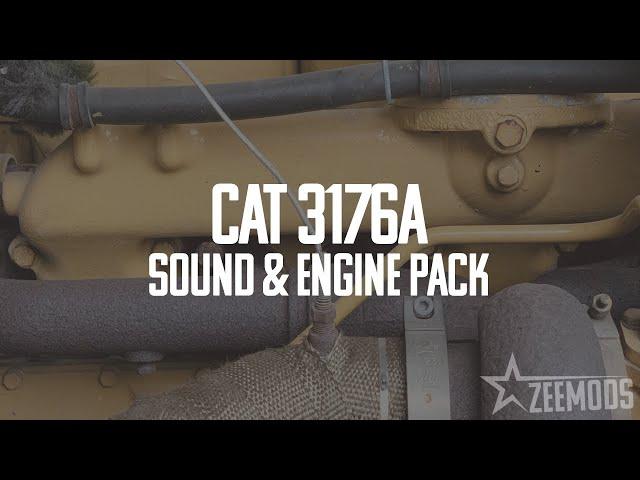 [ATS] CAT 3176A Sound & Engine Pack Preview