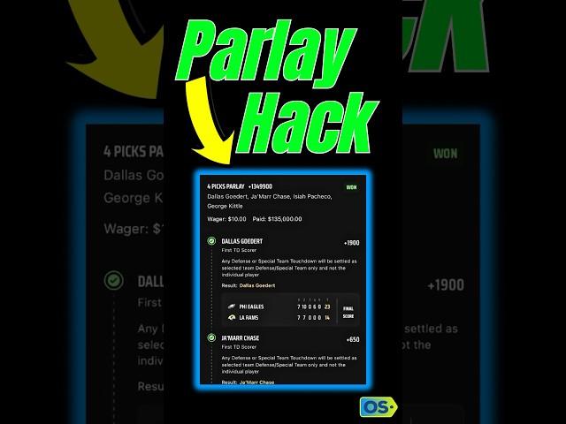 A Parlay Hack THAT WORKS | How to Bet Parlays | Sports Betting Tips & Tricks 2025