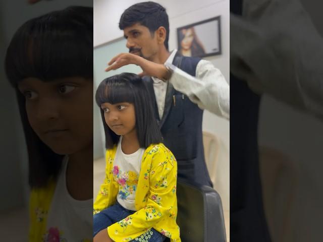 Baby hair cut ‍️ by Mahesh more ️9551775177#idealsalon #tgfsalon #haircut #babyhaircutting