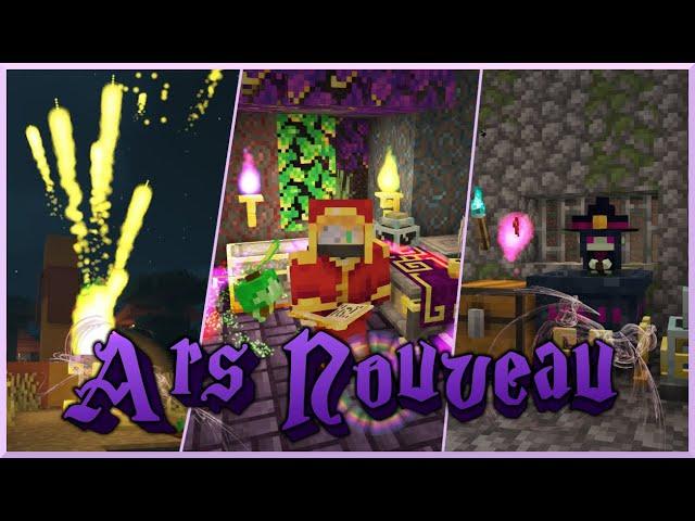 Ars Nouveau (1.18 Forge | Full Showcase) | Create your own Spells!!