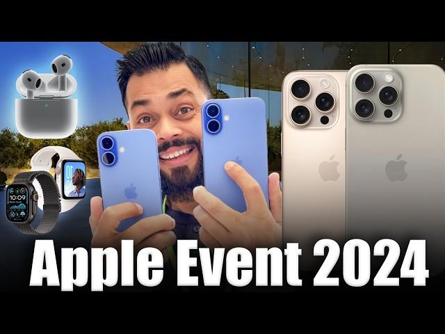 iPhone 16 & iPhone 16 Pro Hands On & First Look Capture Button, A18 Pro & More