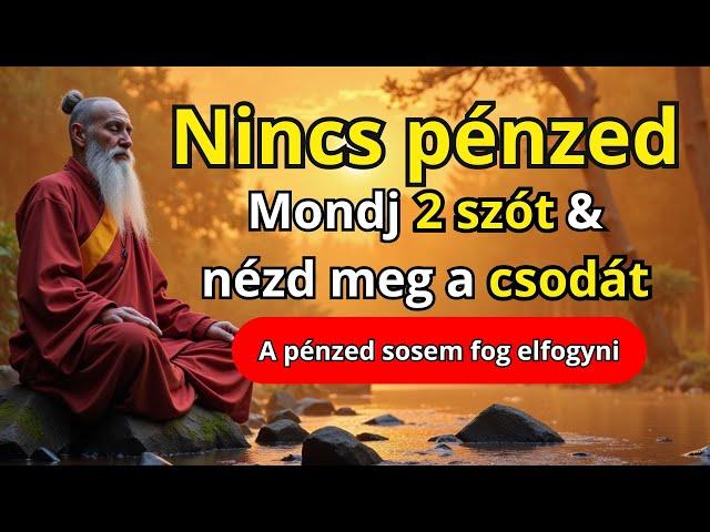 CSAK MONDJ KI 2 SZÓT, ÉS PÉNZÜGYI CSODÁK JÖNNEK HOZZÁD | Buddhista tanítás