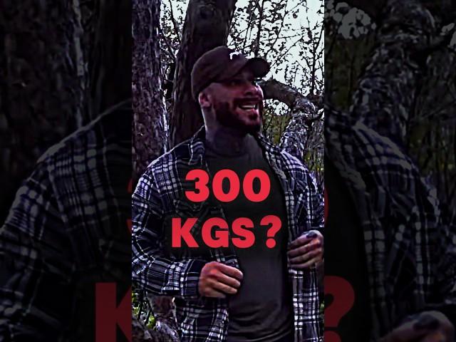 O BITELO BRINCOU COM 300 KGS  #bitelo #powerlifting
