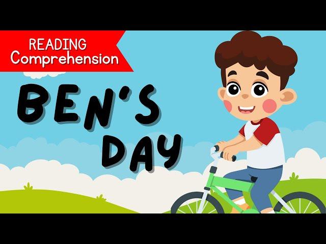 Comprehension for Kids | Ben’s Daily Routine | Educational Video | English for Kids!