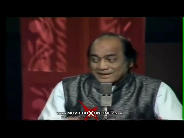 Mehdi Hassan interview without ghazals.