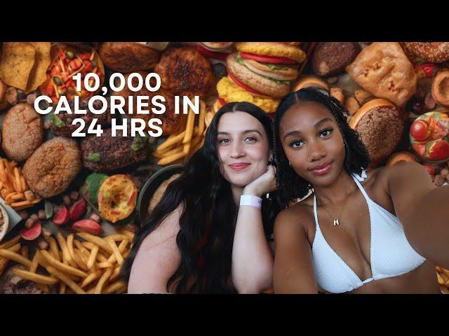 Eating 10,000 calories in 24 hours