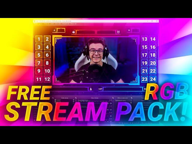 DARMOWA PACZKA DLA STREAMERÓW! | FREE NALEPA STREAM PACK