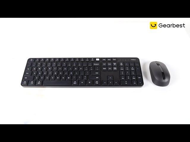 MIIIW Wireless Mouse Keyboard Set ( Xiaomi Ecosystem Product ) - Gearbest.com