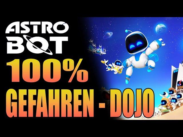 Astro Bot 100% Guide - Gefahren Dojo - Alle Bots - Alle Puzzle - Danger Dojo