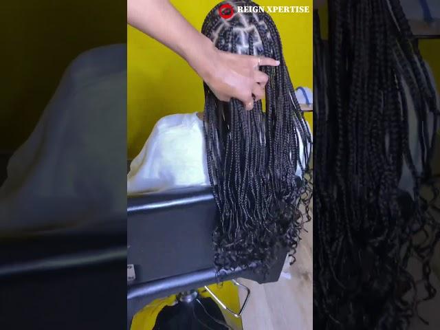 NEW type of knotless braids called Sweet Tree Braids #knotlessbraids