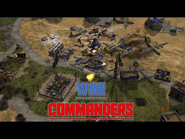 Project Raptor: War Commanders - USA Airforce / Medium AI - Metal Swarm