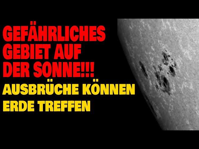 Gefährliches Gebiet auf der Sonne - Ausbrüche können Erde treffen