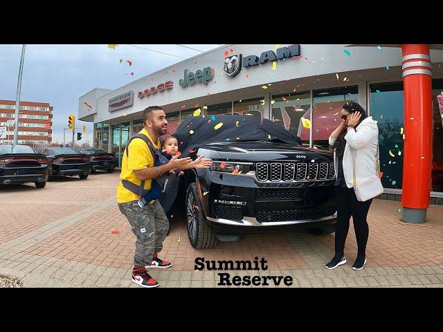 my Life's First Luxury Car Delivery in Canada - JEEP Grand Cheroke Summit | Custom Price ?