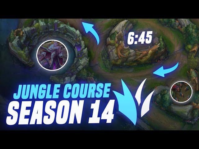 Season 14 COMPLETE Jungle Guide - FREE Challenger Jungling Course - League of Legends