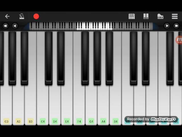 fnaf 2 ( PUPPET MUSIC BOX SONG ) on piano