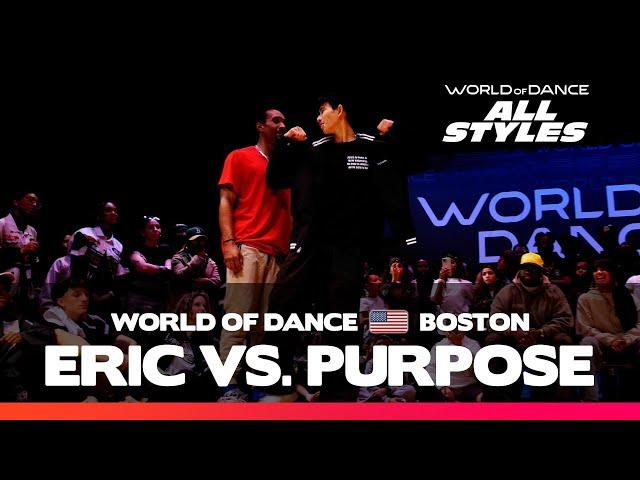 Eric vs. Purpose | Final ALLSTYLES Battle | World of Dance Boston 2024 | #WODBOS24