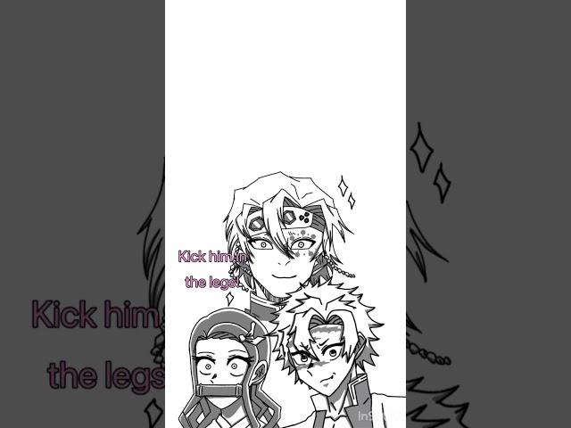 Too Tall #anime #demonslayer #kimetsunoyaiba #art #kny #drawing #shinobu #giyuu #sanemi #tengen