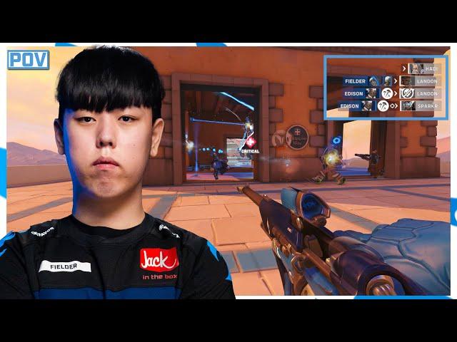 FIELDER'S INSANE ANA POV | FUEL vs LONDON SPITFIRE