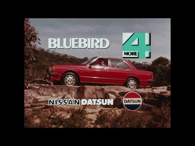 1982 Datsun Bluebird 910 LX - Australian Commercial