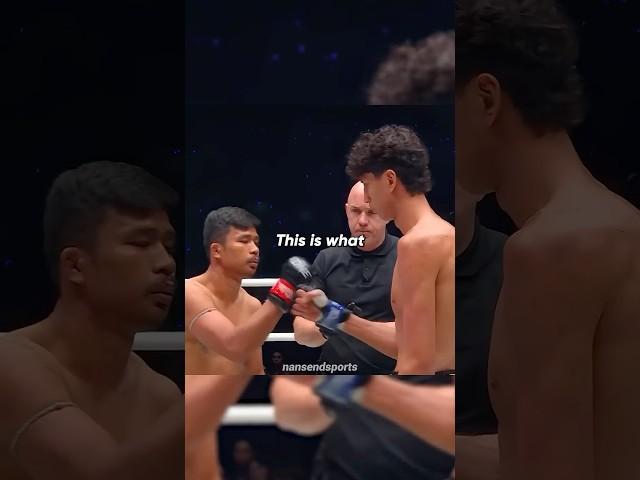 Cheat Code in Muay Thai  #onechampionship