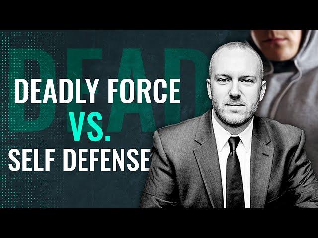 1 MINUTE LAW: When can I use deadly force in self defense?