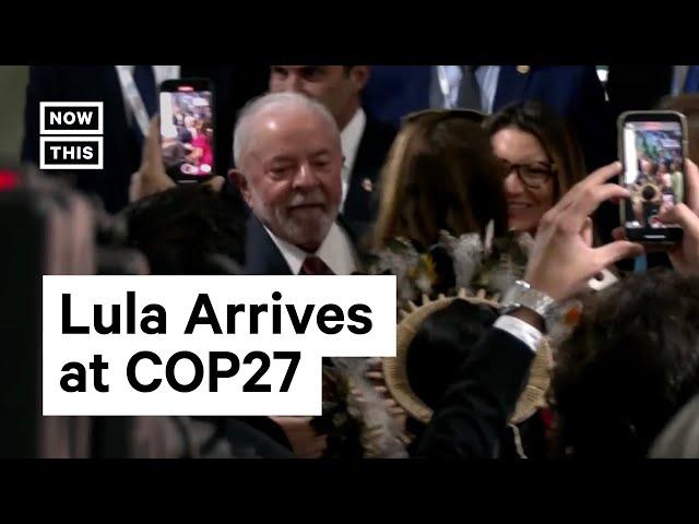 Brazilian President-Elect Luiz Inácio Lula da Silva Arrives at COP27