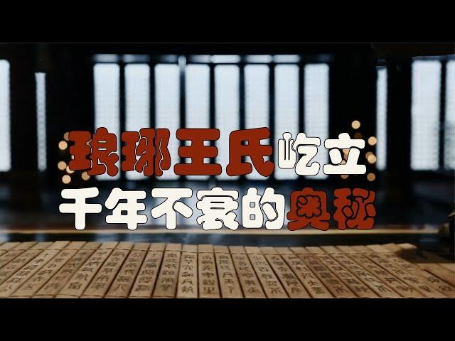 琅琊王氏屹立千年不衰的奥秘【老笨蛋说史】