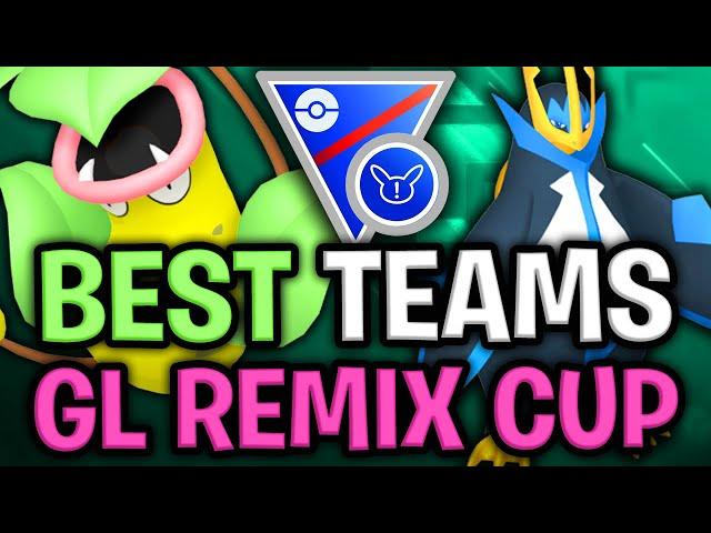 THE *BEST* 10 TEAMS FOR THE GREAT LEAGUE REMIX CUP IN POKEMON GO | GO BATTLE LEAGUE