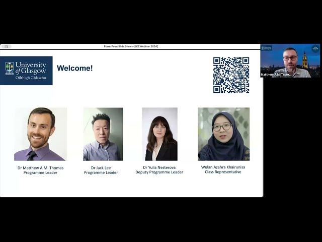 MSc International and Comparative Education Webinar 2024