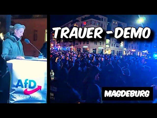 AFD-Demo in Magdeburg 23.12.2024