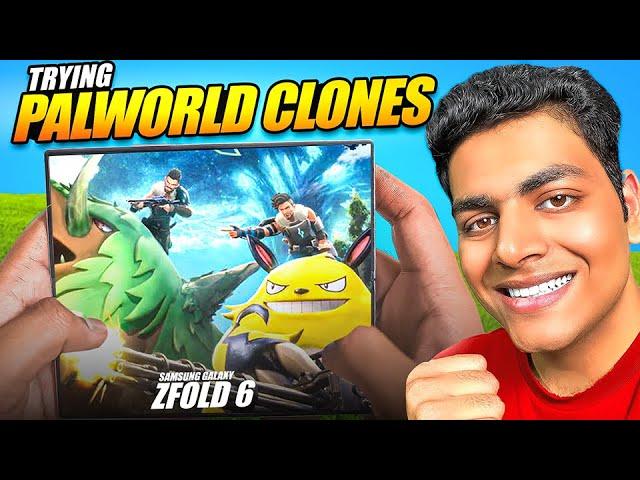 Testing PALWORLD *MOBILE CLONES* From Worst To Best  | Games Like Palworld For Android | With Links