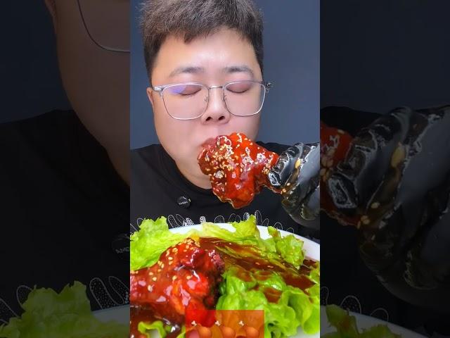 #eatingvideos #eating #mukbang #eatingshow #crispycrunch #chickenleg