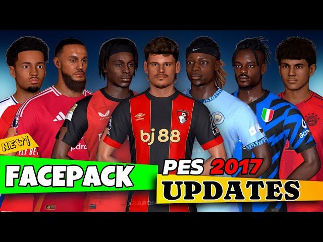 PES 2017 FACEPACK UPDATES 24-2025