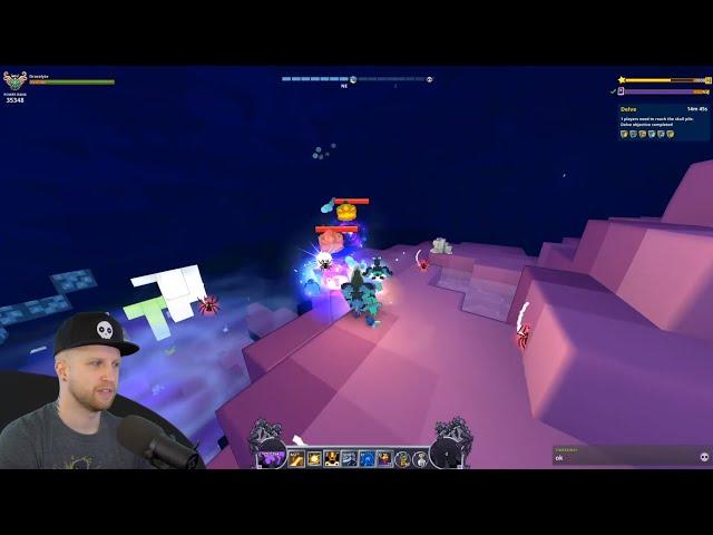 35K PR DRACO vs DELVES (solo)! RARE UNDEAD BIOME FOUND! | Trove Delves Update (test server)