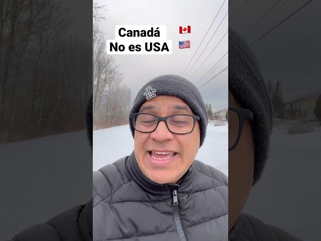 Canadá no es USA  #canada #lavidaencanada #migrantes #emigrar #venezolanosencanada