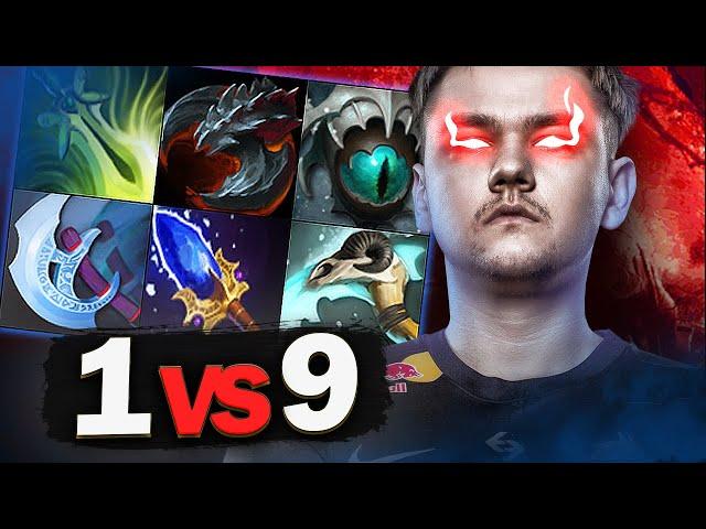 1vs9 Beast Mode - Yatoro's BEST Morphling Game Ever