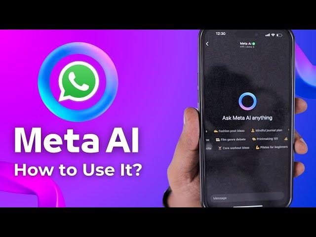 Meta AI on WhatsApp | How to Use It?