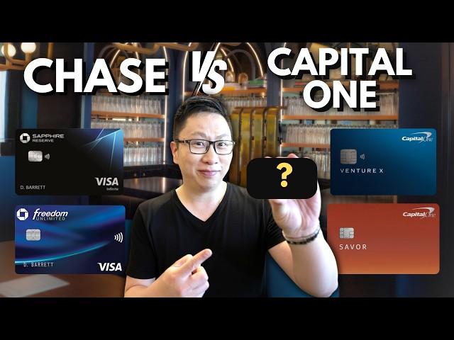 Chase vs. Capital One: Which One Is Better?! 2024  Chase Sapphire Reserve vs Capital One Venture X