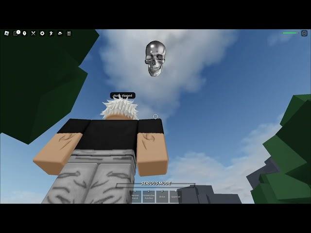 Bro done sent him to space  | The Strongest Battlegrounds | ROBLOX