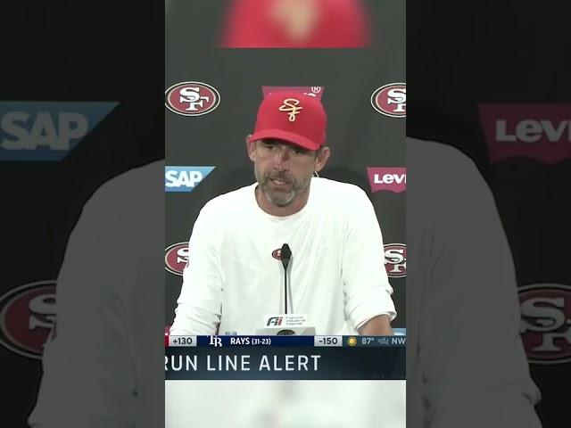Kyle Shanahan addresses relationship with Deebo Samuel  #shorts