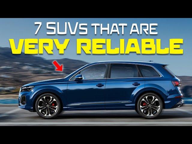 The 7 most RELIABLE SUVS when driving