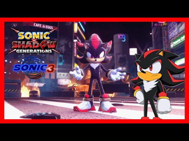 Shadow plays the Sonic movie 3 DLC!