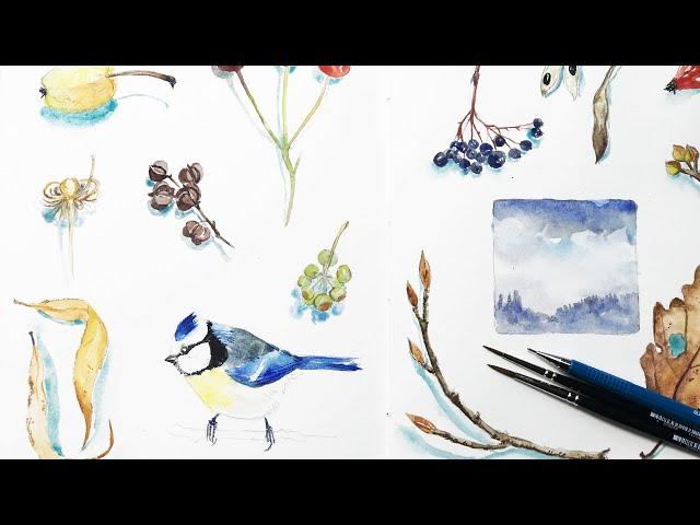 Skillshare Class Intro: Creative Habits - 14 Days to Start and Keep a Sketchbook Practice