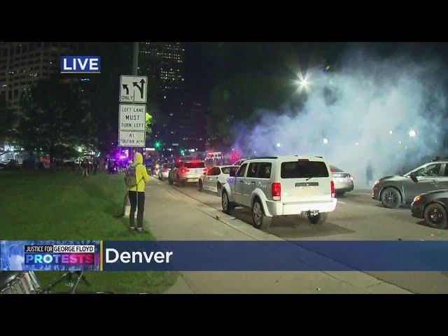 Denver Mayor Michael Hancock Talks About 2nd Night Of Protests