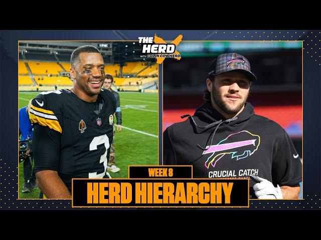 Herd Hierarchy: Russell Wilson's Steelers jump in, Bills sit at No. 7 in Week 8 | NFL | THE HERD