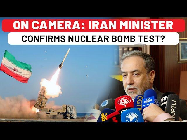 On Cam: Iran Minister's First Statement Amid Nuclear Bomb Test Reports, Says This To Israel…