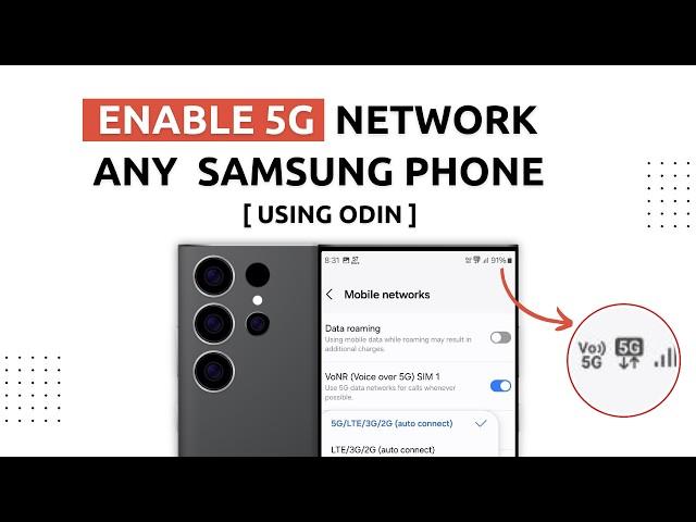 How to Enable 5G on Samsung Devices in 2025 |  Fix 5G Not Working on Samsung Galaxy