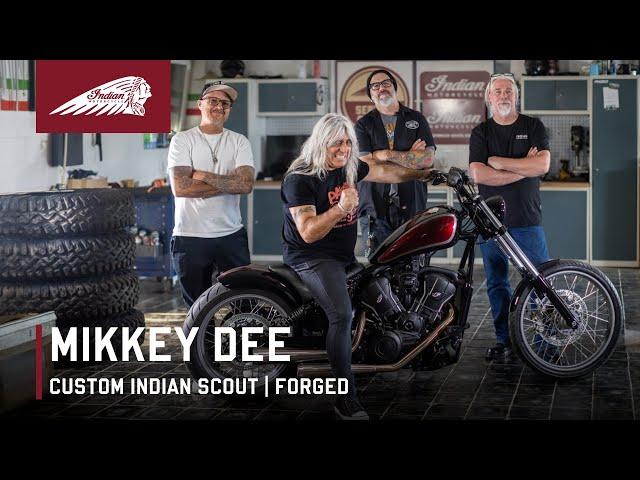 Mikkey Dee Gets Loud With His Custom Indian Scout