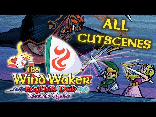 FULL GAME DUB | The Legend of Zelda: The Wind Waker HD - Second Quest (Wii U, 2013)