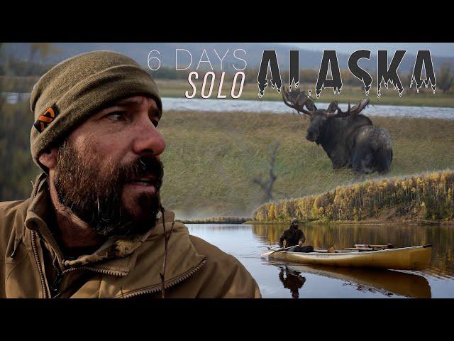 6 Days Solo Camping, Canoeing, & Hunting in ALASKA